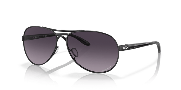 Feedback Satin Black Polarized Sunglasses - Distractions Clothing