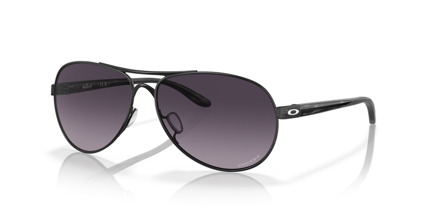 Feedback Satin Black Polarized Sunglasses - Distractions Clothing