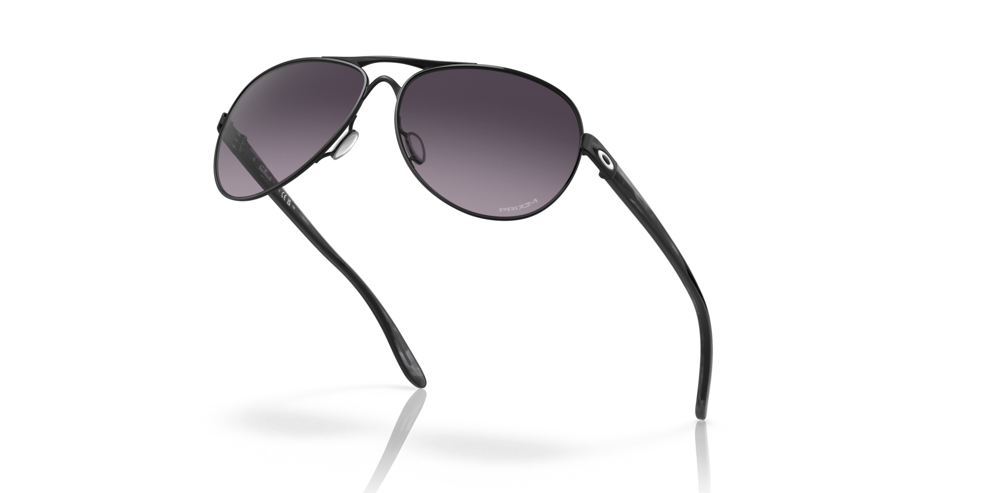 Feedback Satin Black Polarized Sunglasses - Distractions Clothing