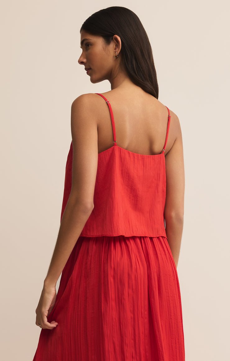 Fiore Cropped Tank - Distractions Clothing