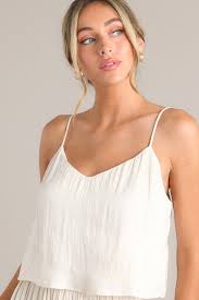 Fiore Cropped Tank - Distractions Clothing