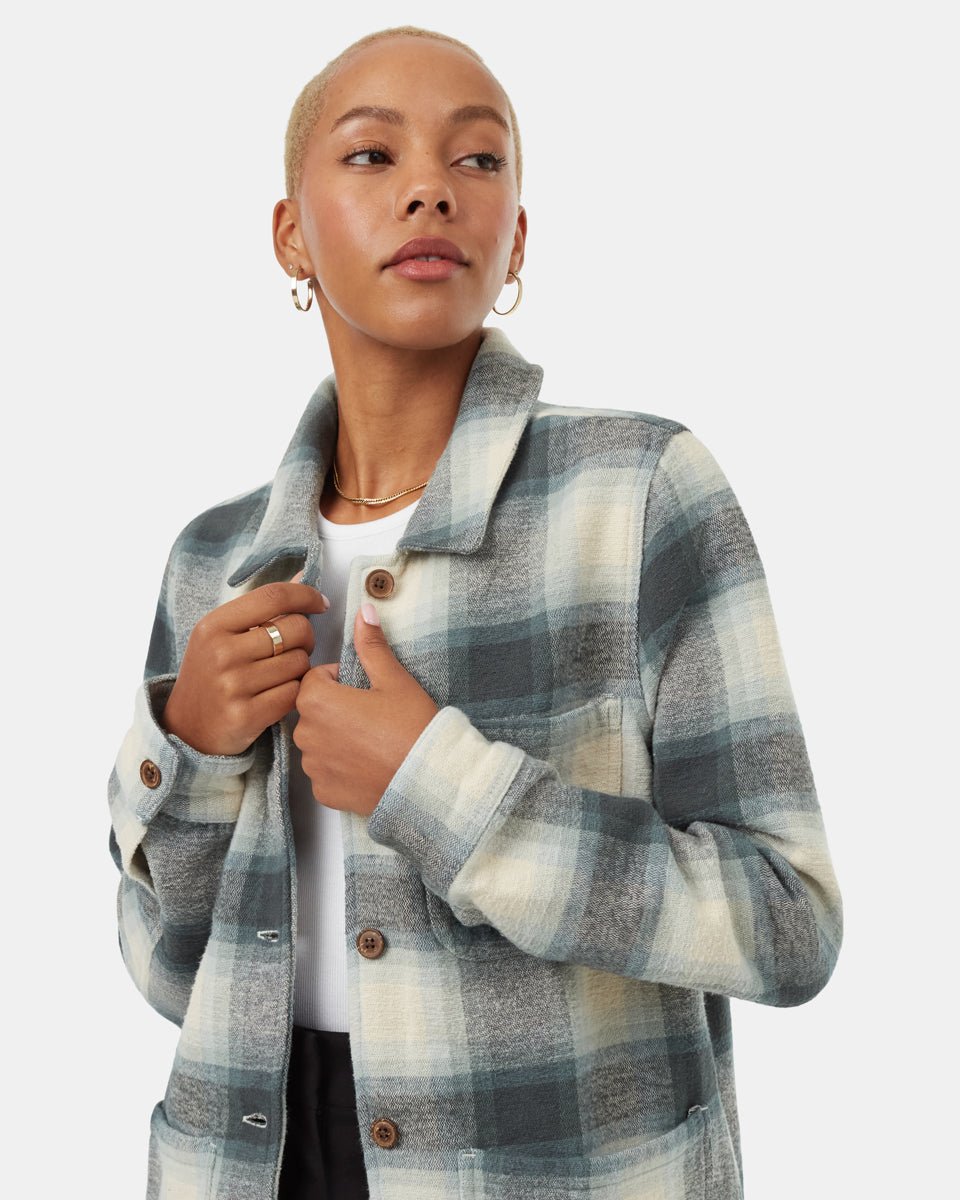 Flannel Utility Jacket - Distractions Clothing
