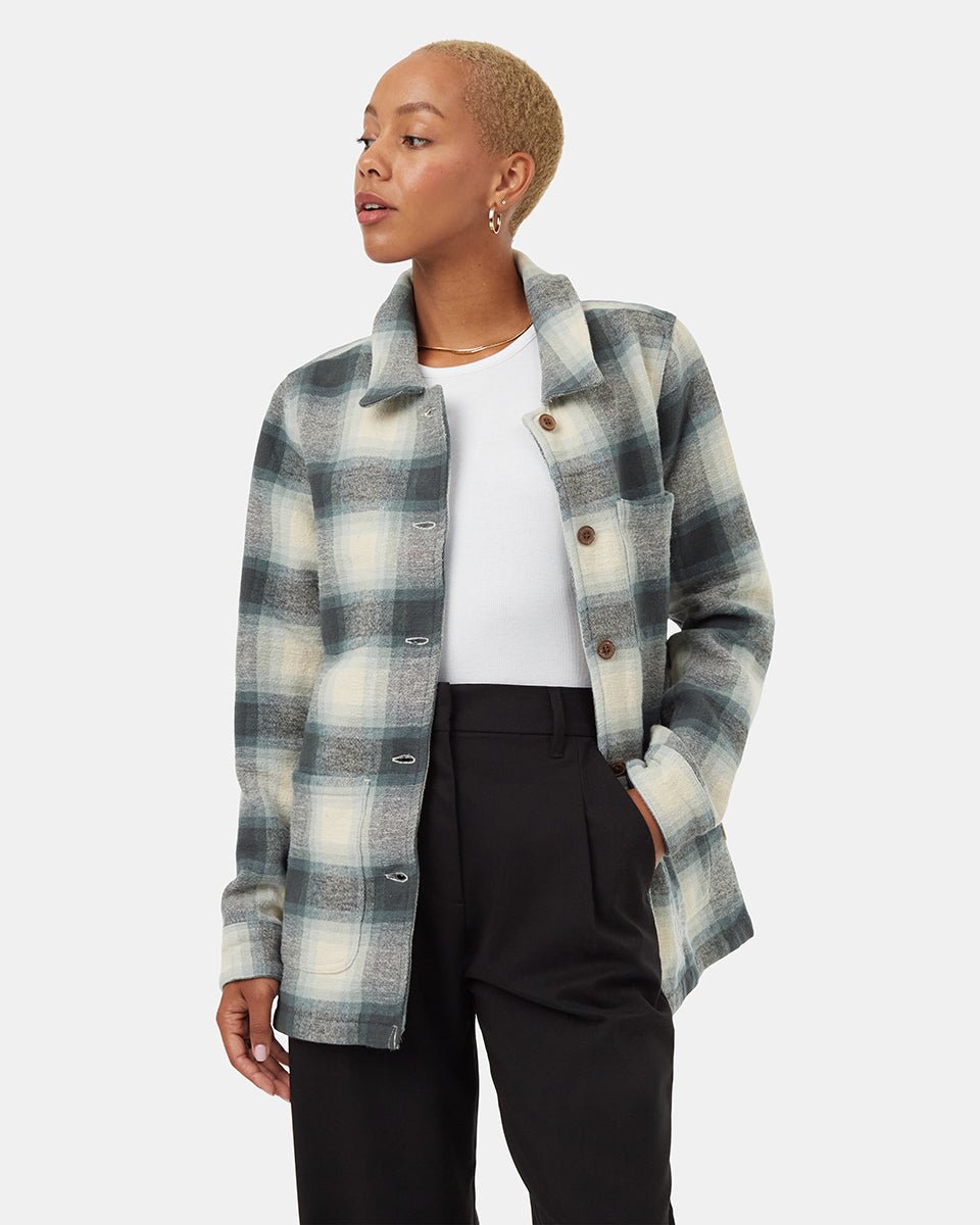 Flannel Utility Jacket - Distractions Clothing