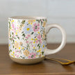 Floral Stoneware Coffee Mug - Distractions Clothing