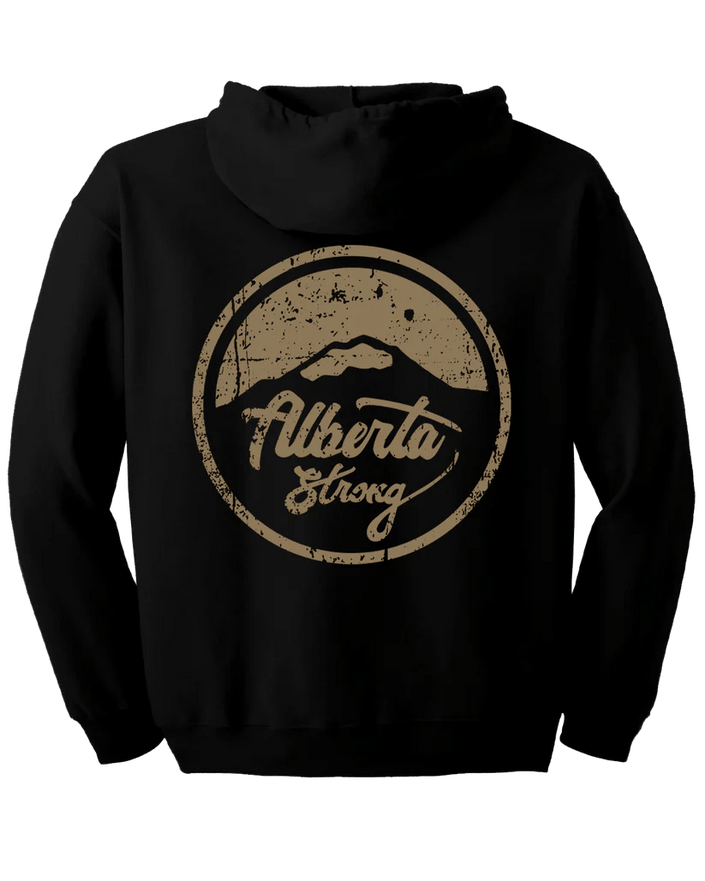 For The Strong Zip Hoodie - Distractions Clothing