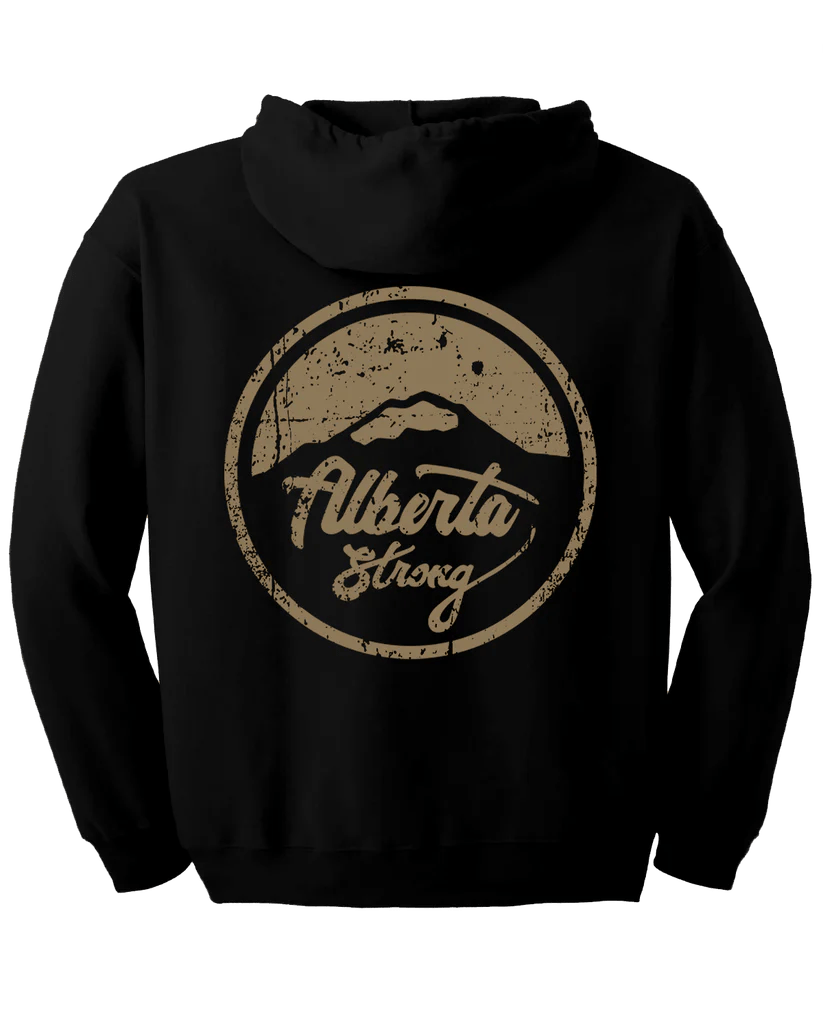 For The Strong Zip Hoodie - Distractions Clothing