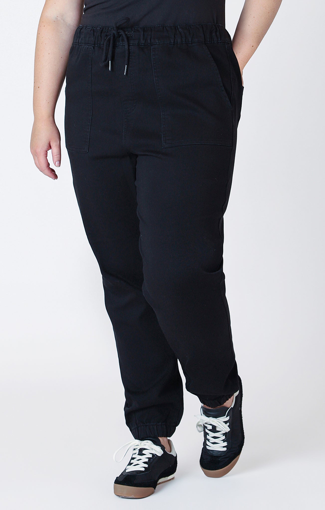Freedom Curvy Denim Jogger - Distractions Clothing