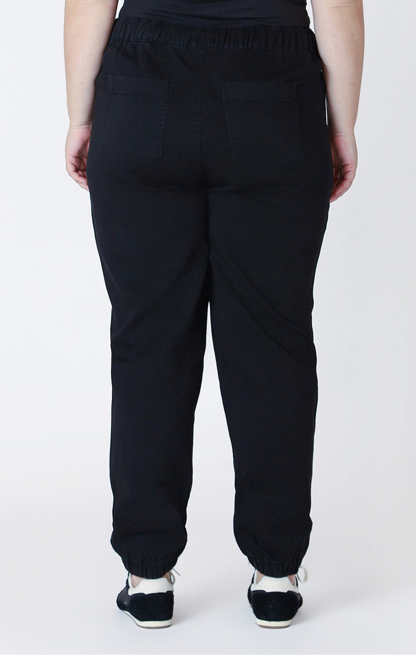 Freedom Curvy Denim Jogger - Distractions Clothing