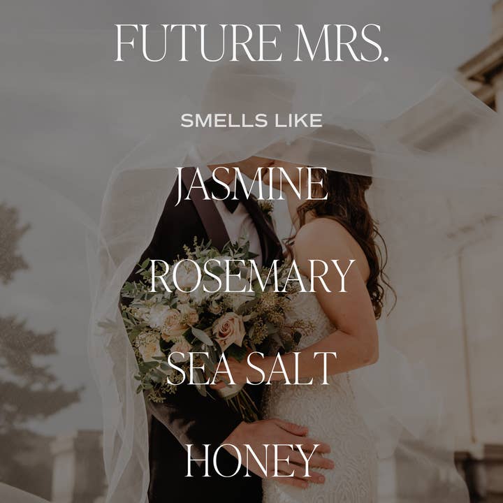 Future Mrs. Ribbed Candle - Distractions Clothing