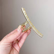 Gold Metal Claw Clip - Distractions Clothing