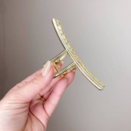 Gold Metal Claw Clip - Distractions Clothing