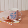 Good Vibes Only Campfire Coffee Mug - Distractions Clothing