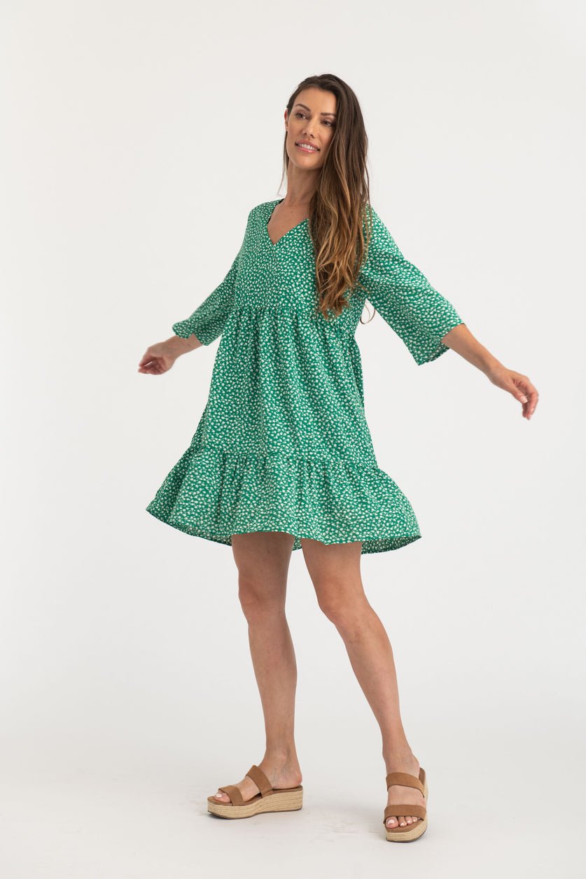 Gracie Babydoll Dress - Distractions Clothing