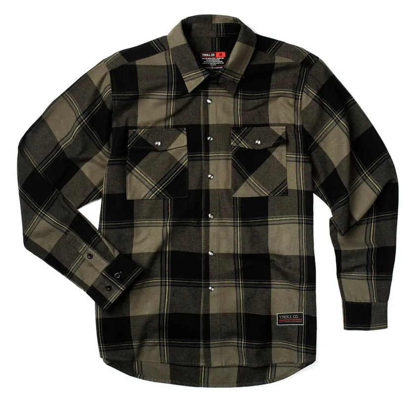 Gridlock Flannel - Distractions Clothing