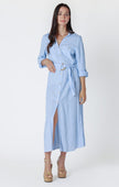 Hamptons Belted Dress - Distractions Clothing