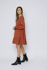 Harlow Tiered Dress - Distractions Clothing