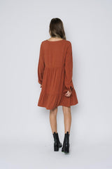 Harlow Tiered Dress - Distractions Clothing