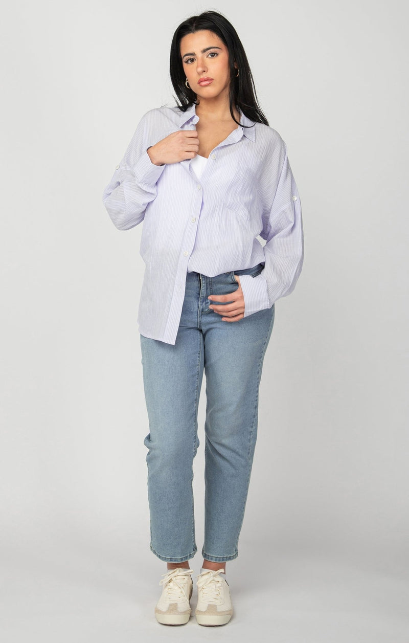 Harper Stripe Shirt - Distractions Clothing