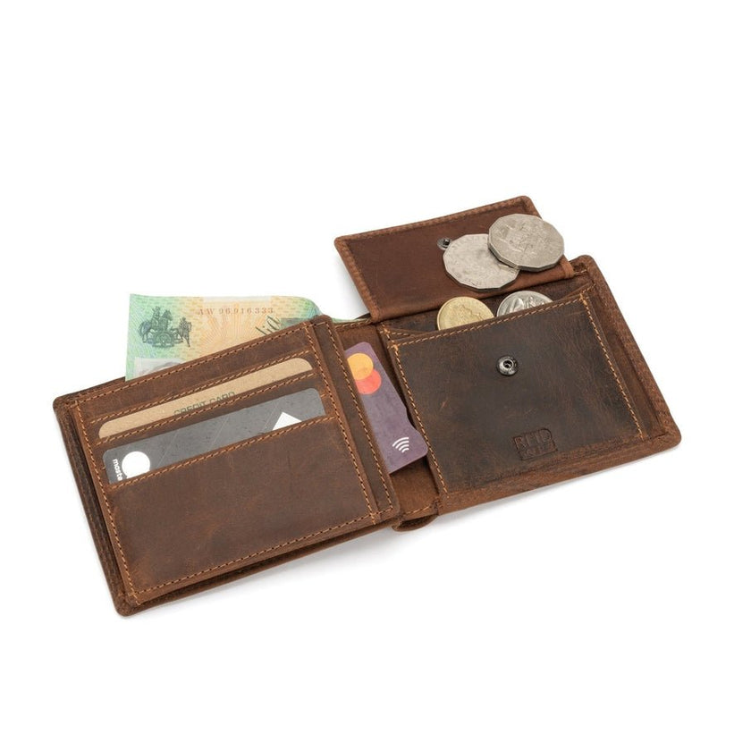 Hart RFID Leather Wallet - Distractions Clothing