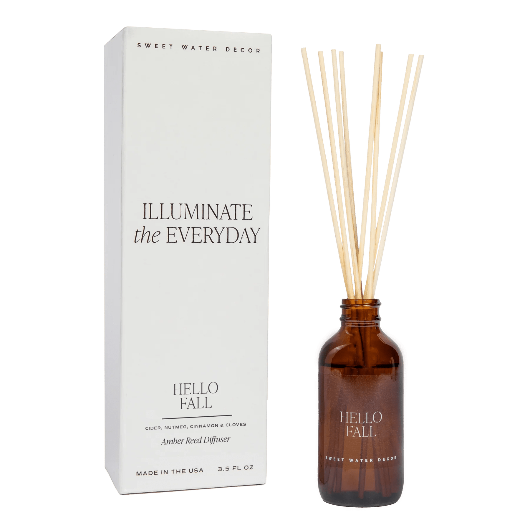 Hello Fall Amber Reed Diffuser - Distractions Clothing