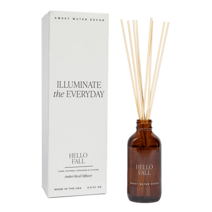 Hello Fall Amber Reed Diffuser - Distractions Clothing
