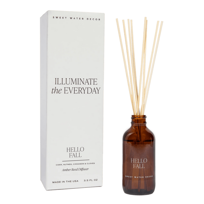 Hello Fall Amber Reed Diffuser - Distractions Clothing