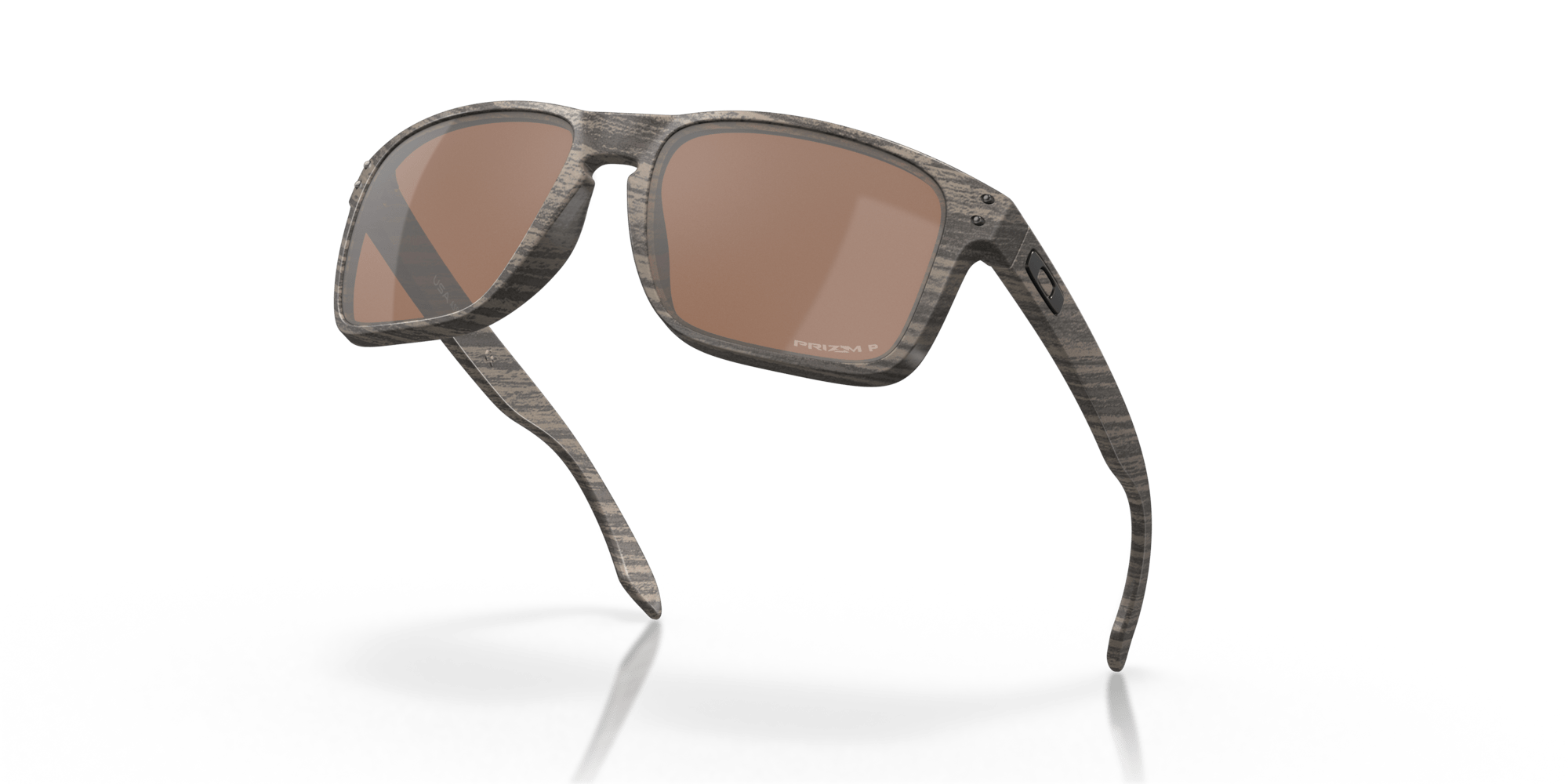 Holbrook XL Woodgrain Prizm Polarized Sunglasses - Distractions Clothing