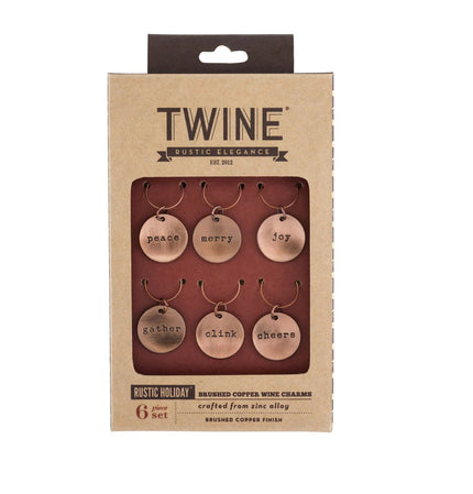 Holiday Wine Charms - Distractions Clothing