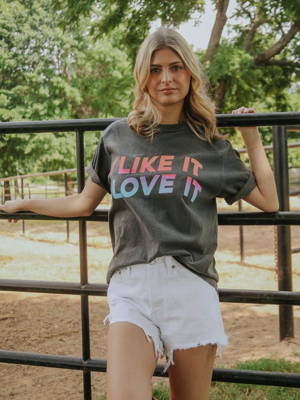 I LIKE IT, I LOVE IT Oversized Tee - Distractions Clothing