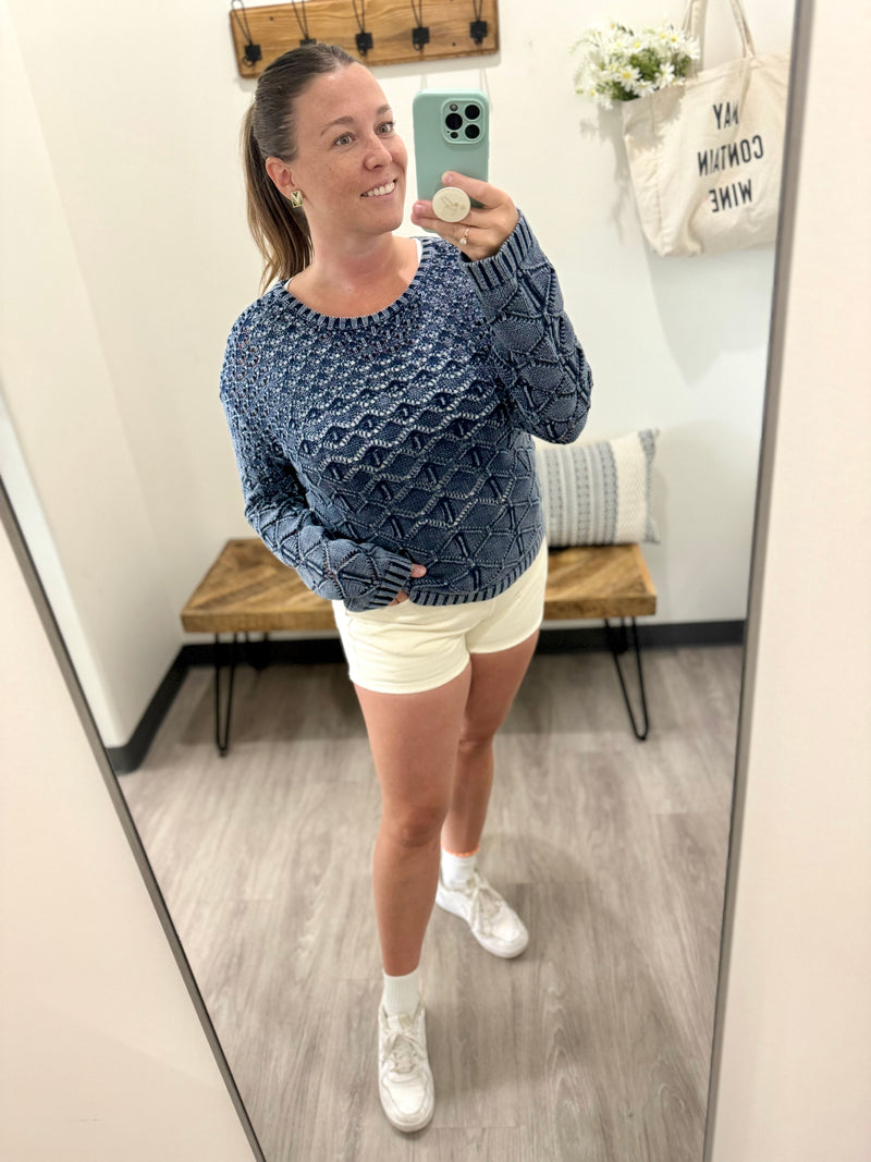 Skye Crochet Sweater