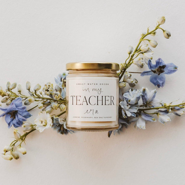 In My Teacher Era Soy Candle - Distractions Clothing