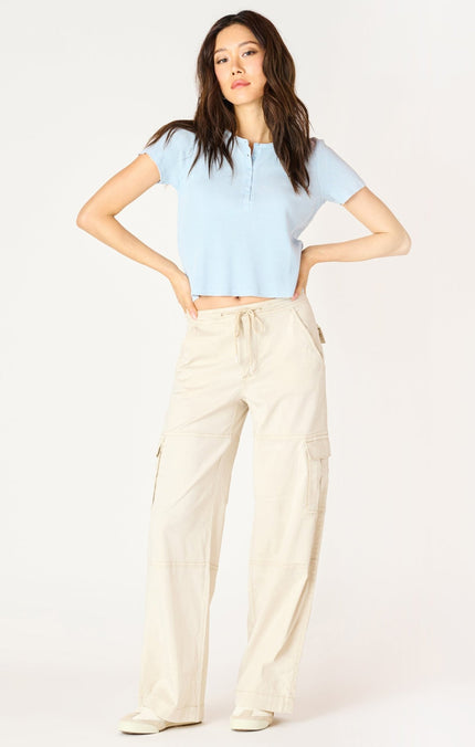 Ivory Cargo Pant - Distractions Clothing
