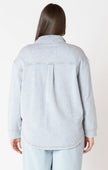 Jacey Knit Denim Shirt - Distractions Clothing