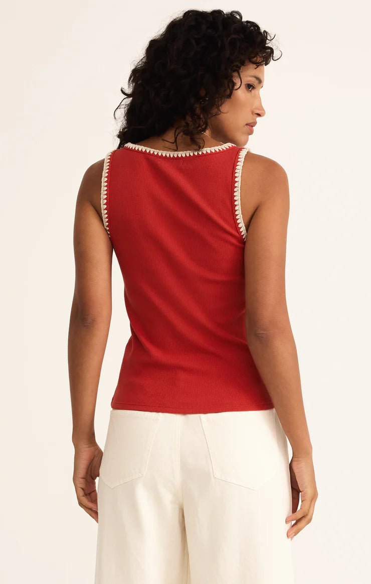 Jaidyn Rib Tank - Distractions Clothing