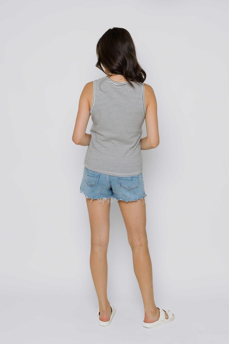 Jayne Sleeveless Tank - Distractions Clothing