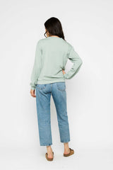 Jenna Luxe Fleece Crew - Distractions Clothing