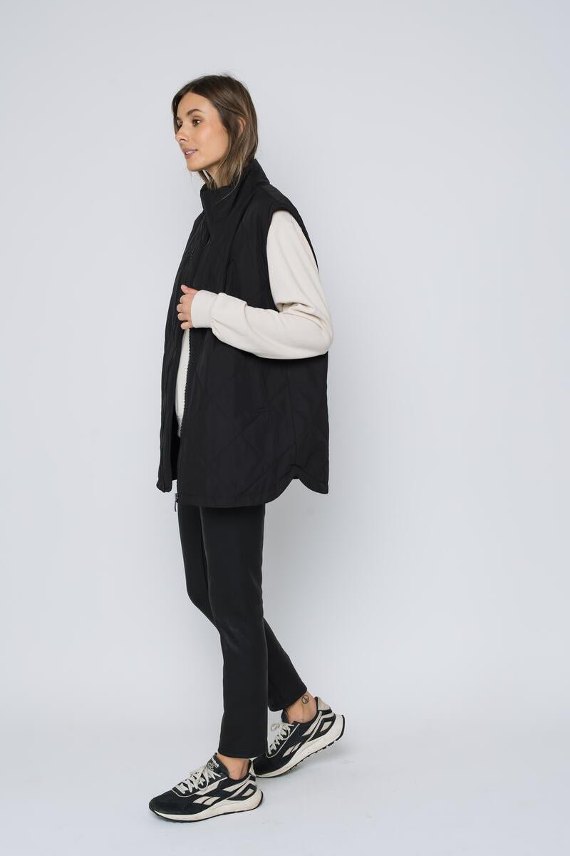 Jules Quilted Vest - Distractions Clothing