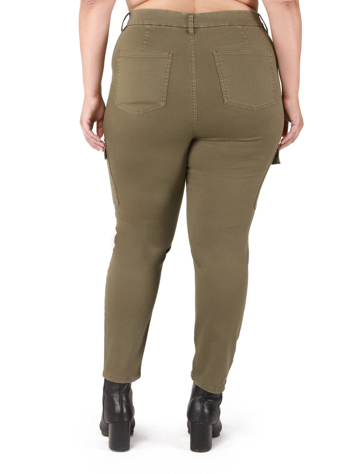 Kelly Curvy Cargo Pant - Distractions Clothing