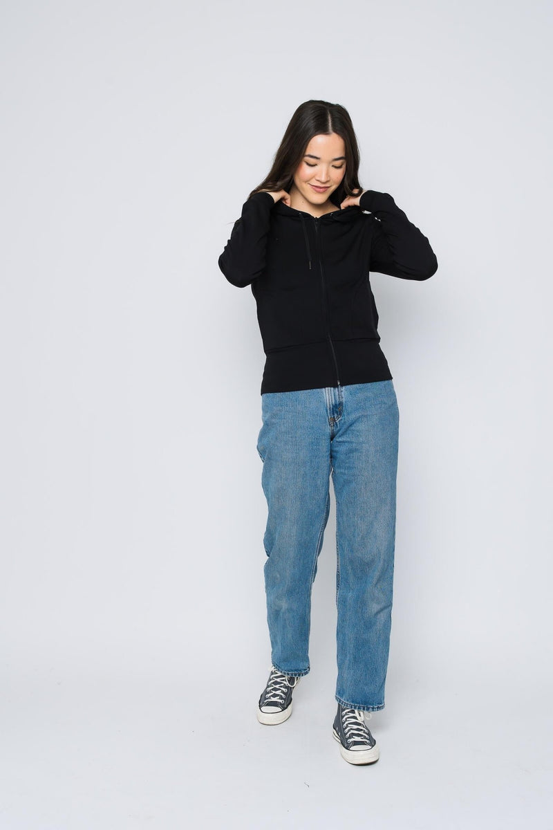 Kelly Luxe Zip Up - Distractions Clothing