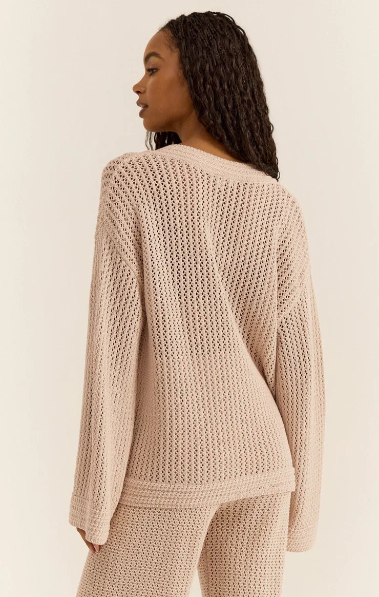 Kiami Crochet Sweater - Distractions Clothing