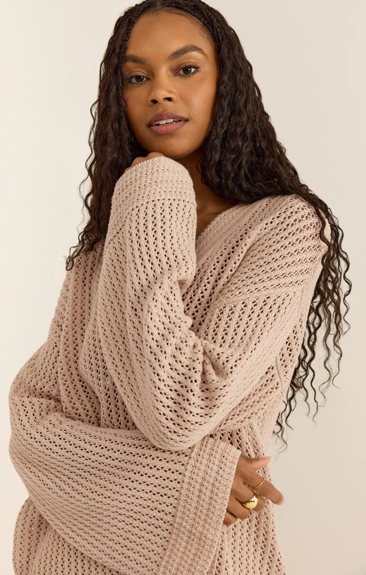 Kiami Crochet Sweater - Distractions Clothing