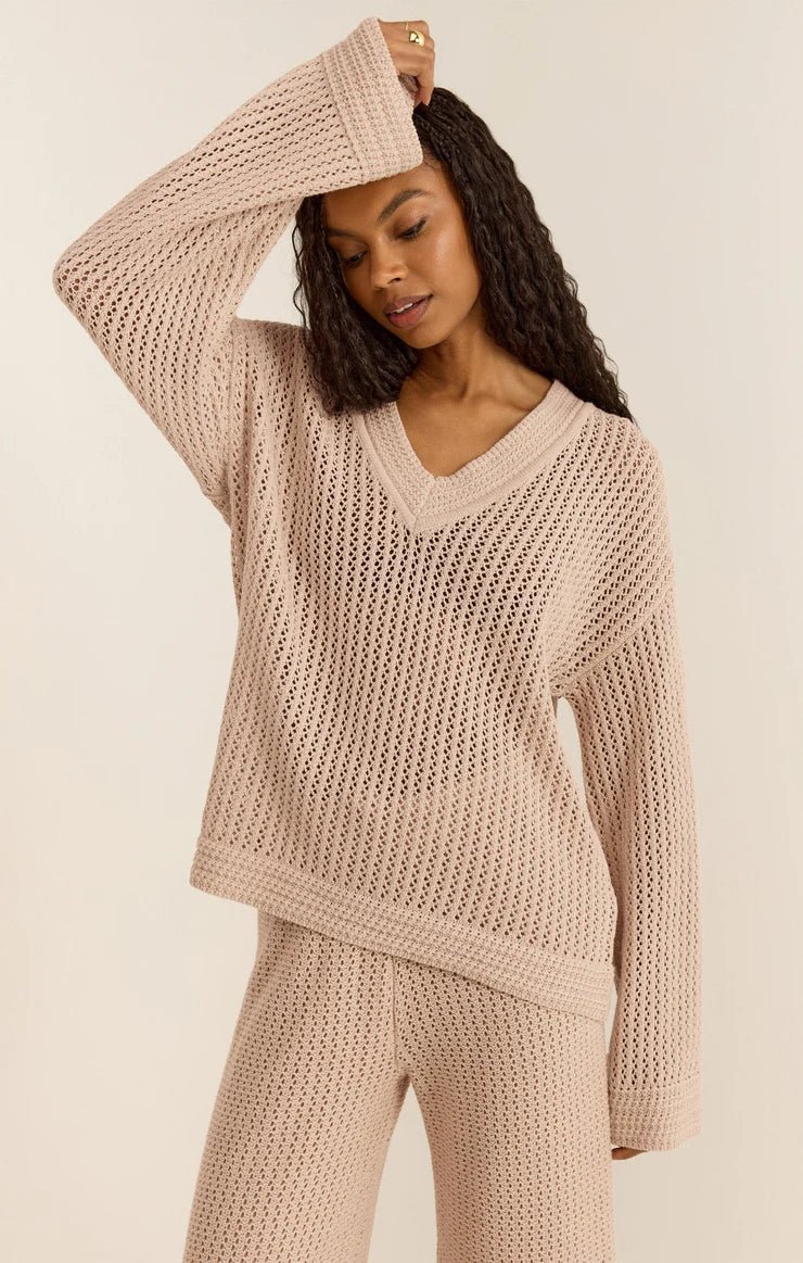 Kiami Crochet Sweater - Distractions Clothing