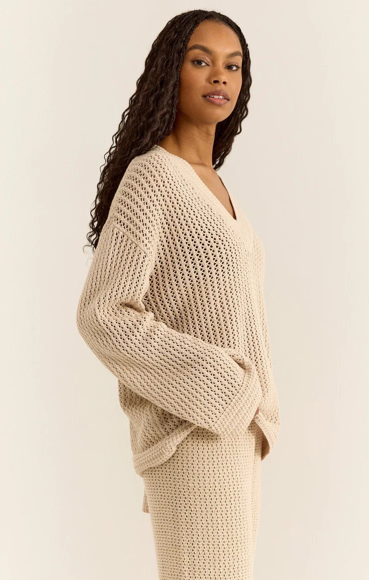Kiami Crochet Sweater - Distractions Clothing