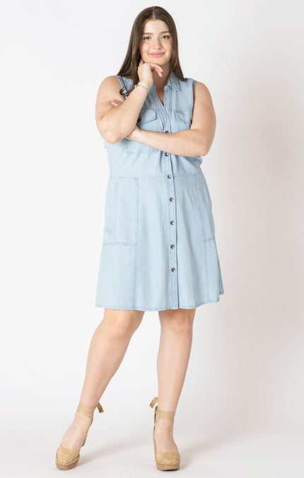 Lacey Curvy Dress - Distractions Clothing