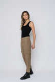 Laurel Slim Cargo Pant - Distractions Clothing
