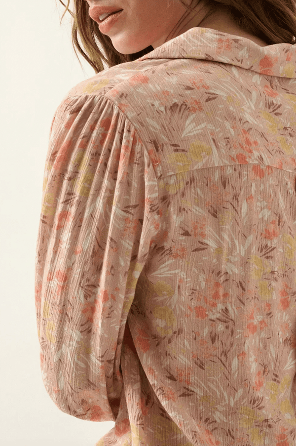 Lavender Blouse - Distractions Clothing