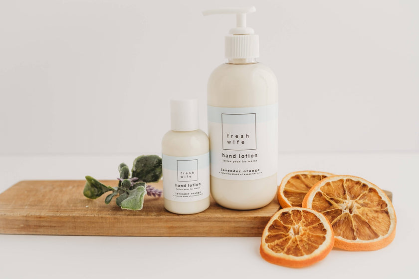 Lavender Orange Hand Lotion - Distractions Clothing