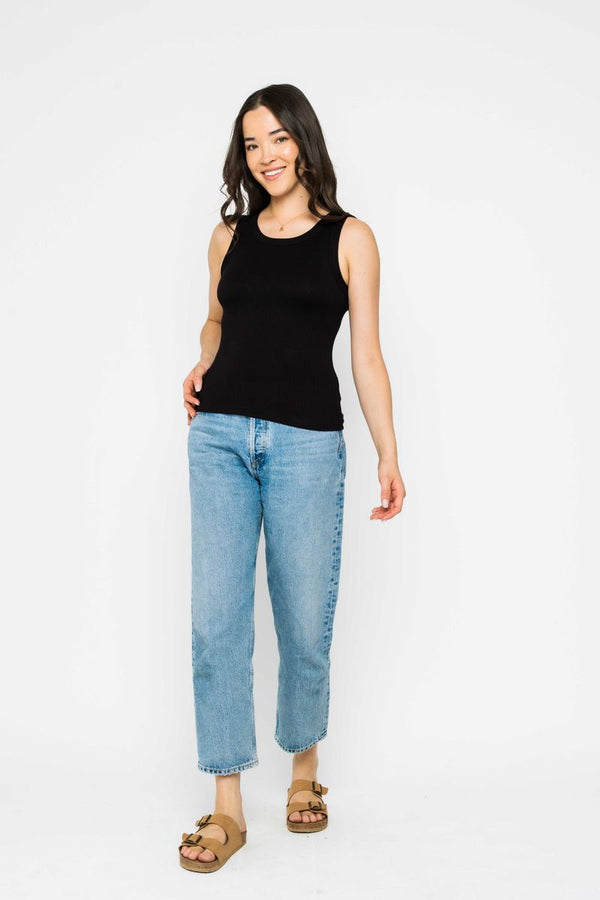 Leanne Crew Neck Tank - Distractions Clothing