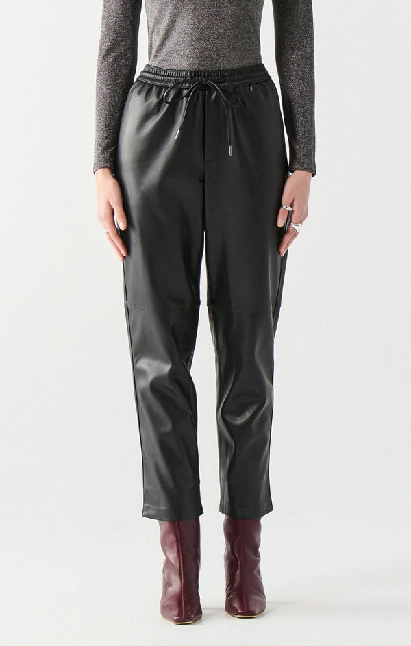 Leia Faux Leather Pant - Distractions Clothing