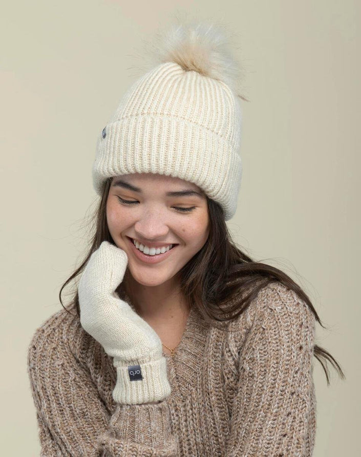 Lined Rib Beanie - Distractions Clothing